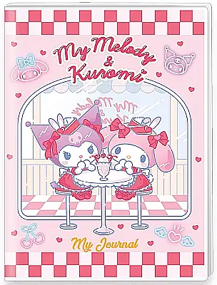 Victorias Journals Kuromi Mini Journal A7 128 Yp - 1