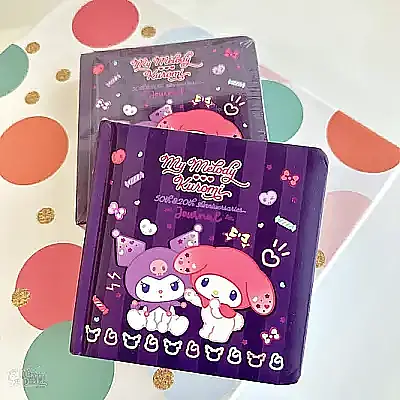 Victorias Journals Kuromi My Melody Not Defteri Çizgili 192 Yp 9x9 Cm - 2