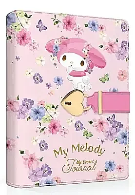Victorias Journals My Melody Kalp Kilitli Günlük Renkli Özel 192 Yp A6 - Victorias Journals