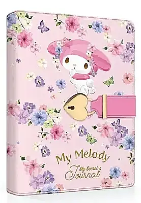Victorias Journals My Melody Kalp Kilitli Günlük Renkli Özel 192 Yp A6 - 2