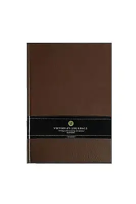 Victorias Journals Softtones Kahverengi Çizgili 128 Yp A5 - 1