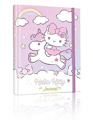 Victorias Journals Unicorn Hello Kitty Gizli Spiralli Özel 160 Yp 17 x 24 - Victorias Journals