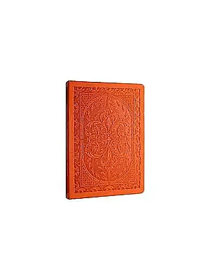 Victorias Journals Vintage Old Book Defter Çizgili 14x20 cm 160 Yp Turuncu - Victorias Journals