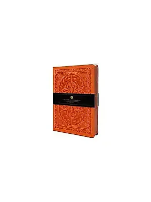 Victorias Journals Vintage Old Book Defter Çizgili 14x20 cm 160 Yp Turuncu - 6