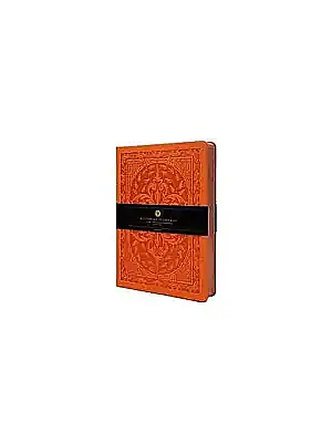 Victorias Journals Vintage Old Book Defter Çizgili 14x20 cm 160 Yp Turuncu - 6