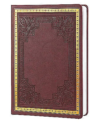 Victorias Journals Vintage Old Book Kahverengi Düz 128 Yp 14 x 20 - Victorias Journals