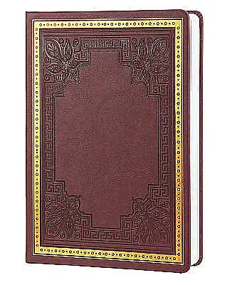 Victorias Journals Vintage Old Book Kahverengi Düz 128 Yp 14 x 20 - 1