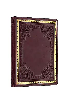 Victorias Journals Vintage Old Book Koyu Kahverengi Çizgili 160 Yp 14 x 20 - Victorias Journals