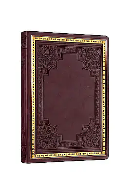 Victorias Journals Vintage Old Book Koyu Kahverengi Çizgili 160 Yp 14 x 20 - 1