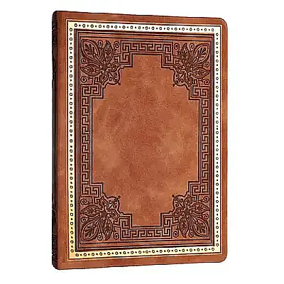 Victorias Journals Vintage Old Book Koyu Kahverengi Çizgili 160 Yp 14 x 20 - 3