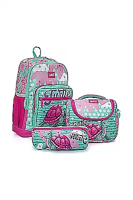 Wia Turtlekız Çocuk Çanta Seti Pembe S - 1