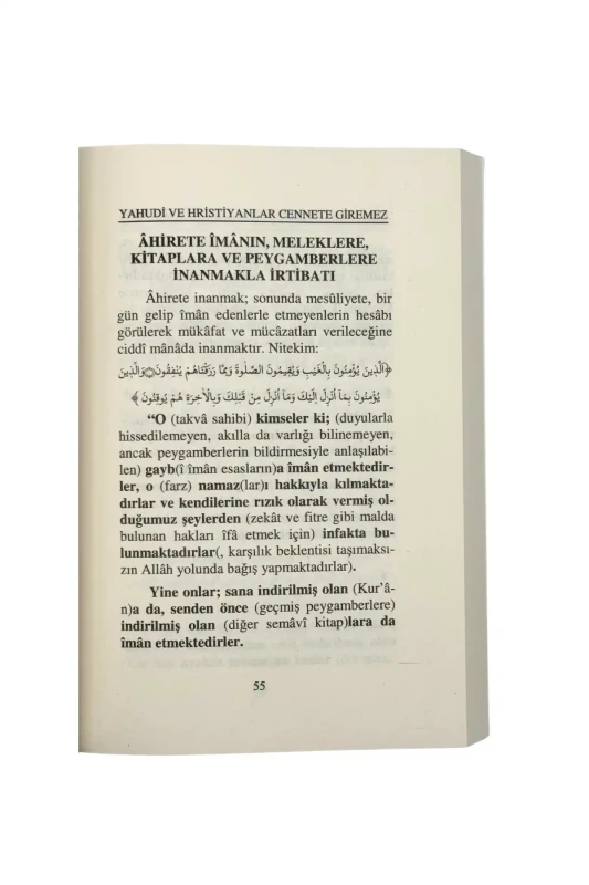 Yahudi Ve Hristiyanlar Cennete Girecek Diyenler Cennete Giremez - 3