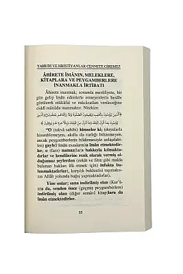 Yahudi Ve Hristiyanlar Cennete Girecek Diyenler Cennete Giremez - 5