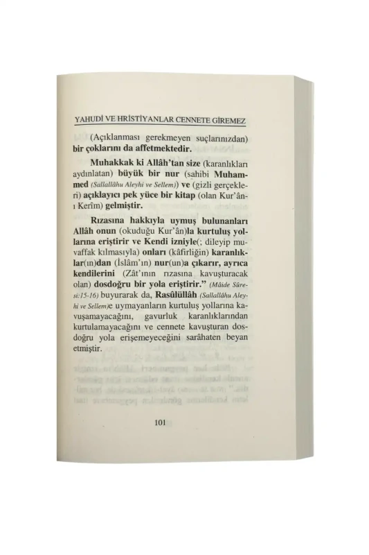 Yahudi Ve Hristiyanlar Cennete Girecek Diyenler Cennete Giremez - 3