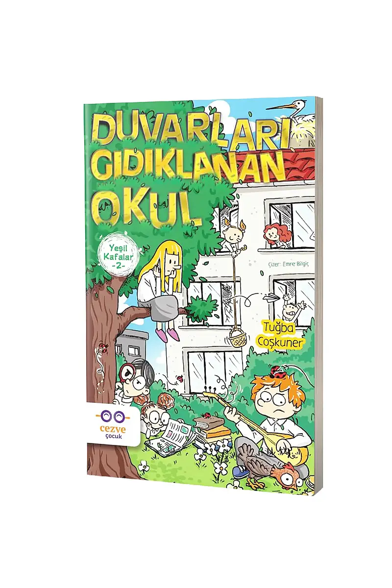 Yeşil Kafalar 2 Duvarları Gıdıklanan Okul - 1