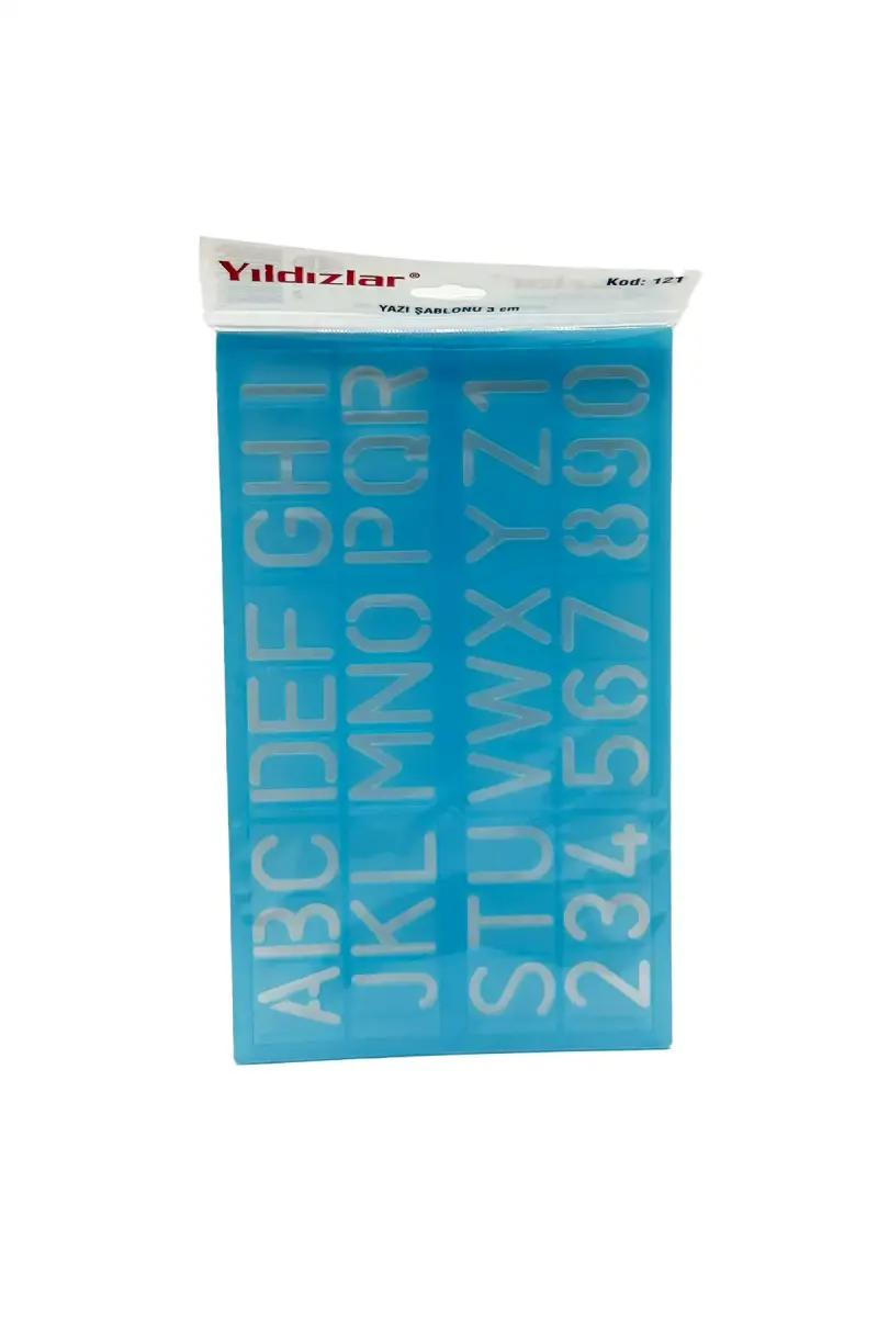 Yıldızlar Yazı Şablonu 3 cm - 1