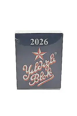 Yıldızlı 2026 Blok Masa Takvimi - 2