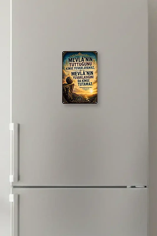 Yuvarlayamaz MiniDekor Magnet Ayaklı 9×13,5 cm - Bemenda
