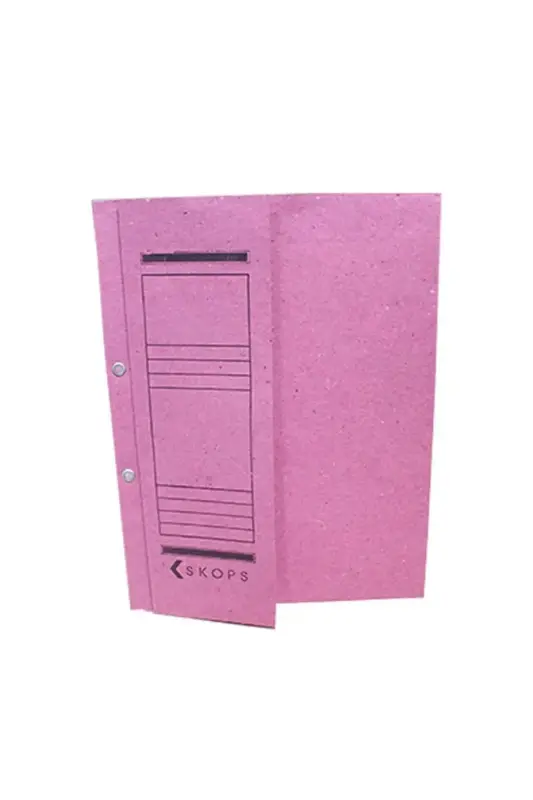 Zarfsan Büro Dosyası Yarım Kapak Pembe - Zarfsan