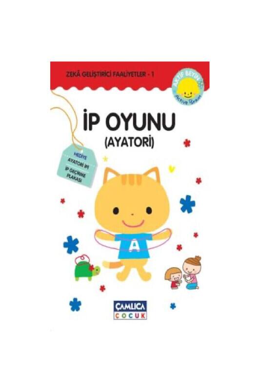 Zeka Geliştirici Faaliyetler 1 İp Oyunu Ayatori - Çamlıca Çocuk Yayınları