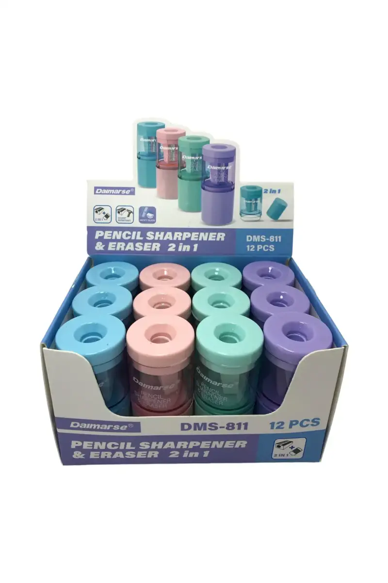 Zizu Kalemtraş Silgili Tek Delikli - 1