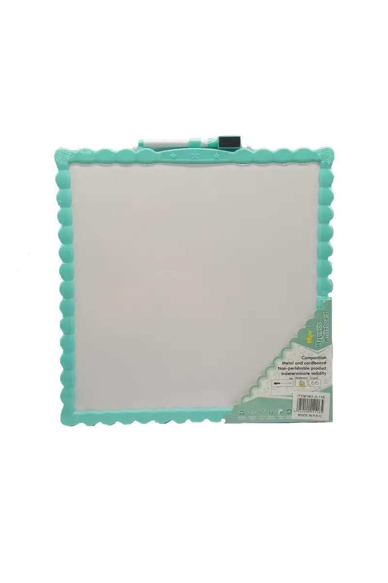 Zizu Manyetik Çift Taraflı Yazı Tahtası 29x29 cm - 1