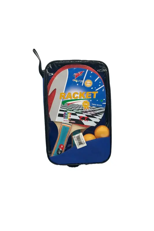 Zizu Masa Tenis Raketi 2 Li 3 Top Çantalı - Zizu